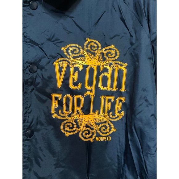 Rothco Line, Coach Jacket VEGAN FOR LIFE Size Medium MD - Picture 3 of 4